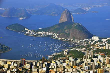 Rio de Janeiro with the iconic Sugarloaf mountain