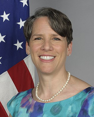 <span class="mw-page-title-main">Suzan G. LeVine</span> American diplomat