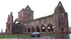 Sweetheart Abbey, Dumfries and Galloway (Scotland)