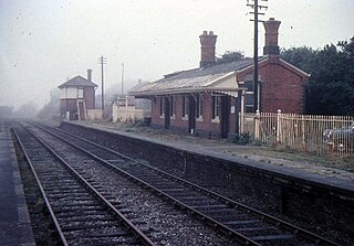 <span class="mw-page-title-main">Templeton railway station</span> Disused railway station in Templeton, Pembrokeshire