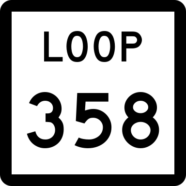 File:Texas Loop 358.svg