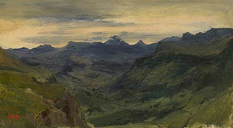 La Vallée de Saint-Vincent Théodore Rousseau, 1830 National Gallery, Londres.