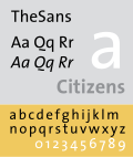 Thumbnail for Thesis (typeface)