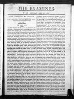 Thumbnail for File:The Examiner 1809-12-31- Iss 105 (IA sim examiner-a-weekly-paper-on-politics-literature-music 1809-12-31 105).pdf