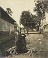 Basel Mission Street wey dey Akropong for 1890s insyd