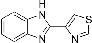 Thiabendazole structure.png