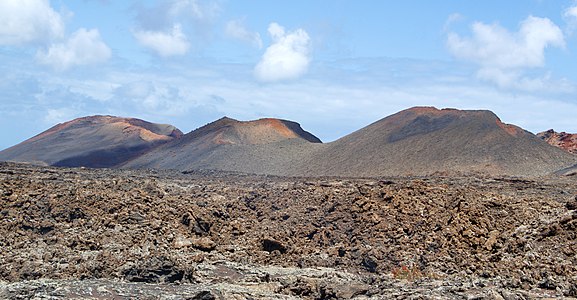 Calderas Quemada, Timanfaya National Park Lanzarote