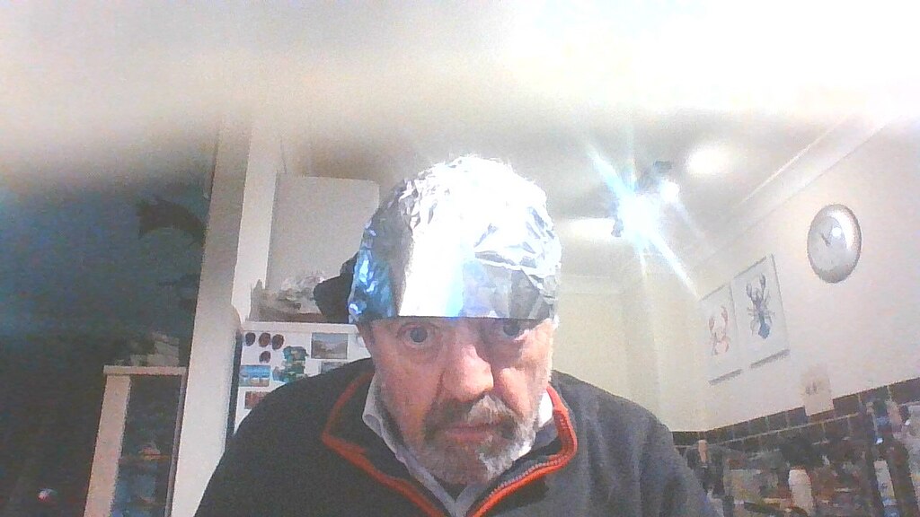 Where did the phrase tin foil hat come from?