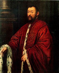 Il senatore Marcantonio Barbaro, del Tintoretto, 1593.