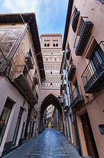 Torre de la iglesia del Salvador, Teruel, España, 2014-01-10, DD 75.JPG