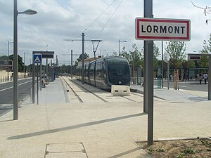 Tram A - la Gardette - Lormont.JPG