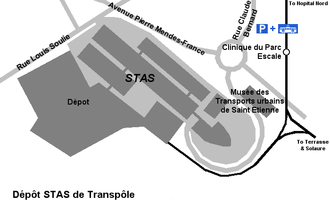 Sporvogn de Saint Etienne - Depot plan.png