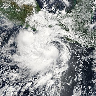 Tropical Storm Odile (2008) Pacific tropical storm in 2008