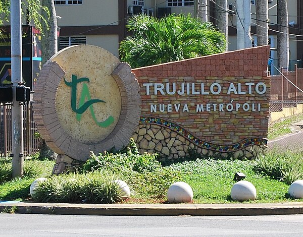 Trujillo Alto, Puerto Rico, marker on PR-181