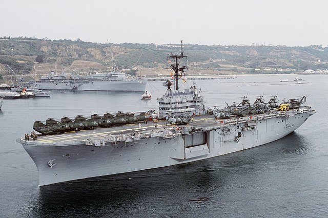 USS New Orleans in 1988