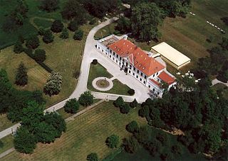 Vasszécseny Place in Western Transdanubia, Hungary