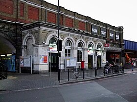 Иллюстративное изображение секции Vauxhall Station