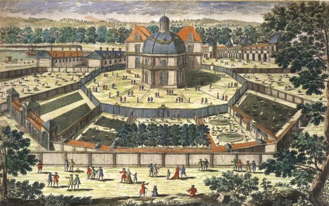 The Versailles menagerie during the reign of Louis XIV in the 17th century