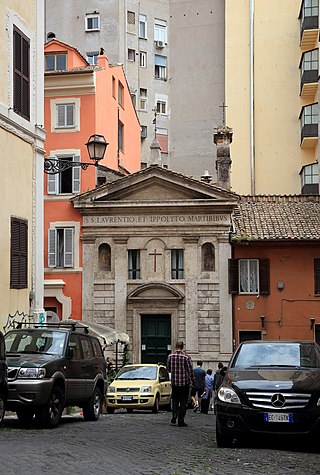 <span class="mw-page-title-main">San Lorenzo in Fonte (Rome)</span> Church in Via Urbana - Rome, Italy