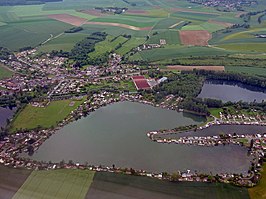 Gezicht op Milly-sur-Thérain