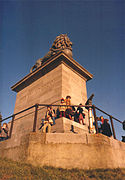 La butte du champ de bataille de Waterloo.