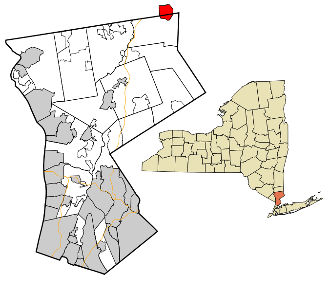 File:Westchester County New York incorporated and unincorporated areas Peach Lake highlighted.svg