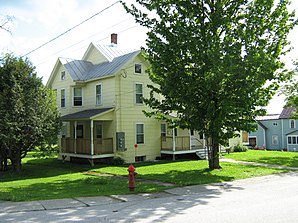 Wheeler House listed on the National Register of Historic Places.