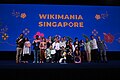 With Wikimedian of the Year 2020-2023 awardees at Wikimania 2023