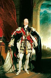 King William IV, who granted the University of London its original royal charter in 1836.