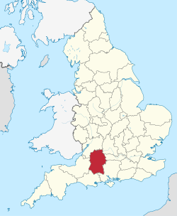 Wiltshire (ceremonial county) in England.svg