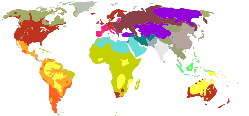File:World Map of 16 cultures for "Cultural Mandala".svg