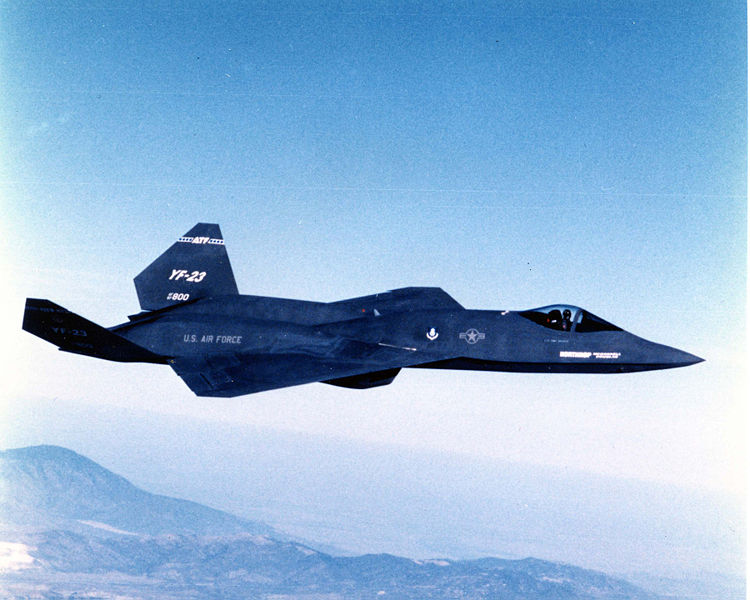 File:YF-23 front right view.jpg