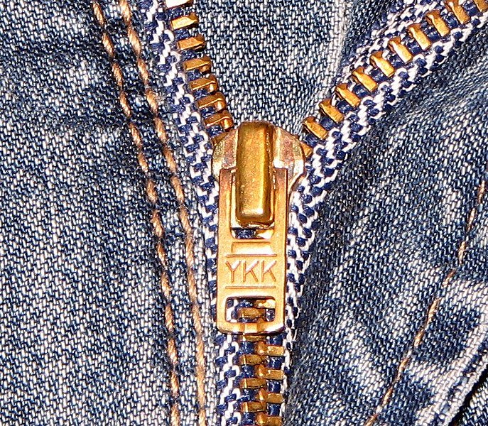 File:YKK Zipper on Jeans close up.jpg