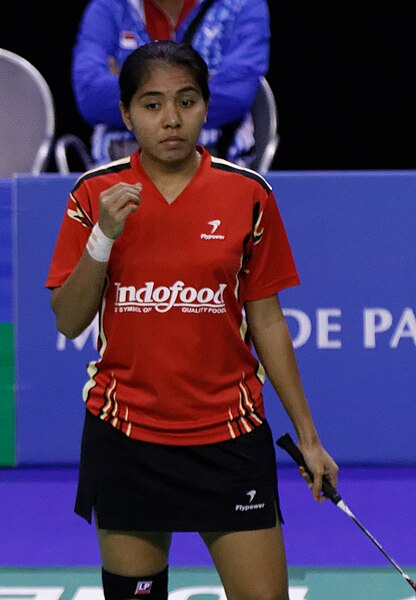File:Yonex IFB 2013 - Eightfinal - Ma Jin - Zhong Qianxin — Nitya Krishinda Maheswari - Greysia Polii 02 (cropped).jpg