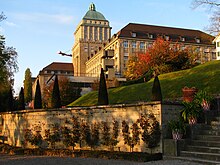Main building by Karl Moser as seen from the south Zurich - Universitat Zurich IMG 1204.JPG