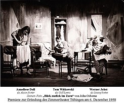 "Blick zurück im Zorn" Szene mit Anneliese Doll - Tom Witkowski - Werner Johst - 6.12.1958.jpg