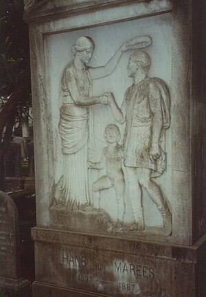 §Marées, Hans von - Tomba al Cimitero acattolico, Roma - Foto di Massimo Consoli 3.jpg