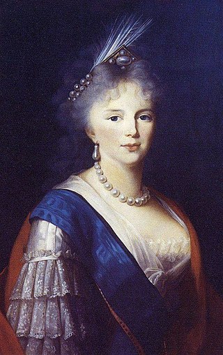 <span class="mw-page-title-main">Maria Feodorovna (Sophie Dorothea of Württemberg)</span> Empress of Russia from 1796 to 1801