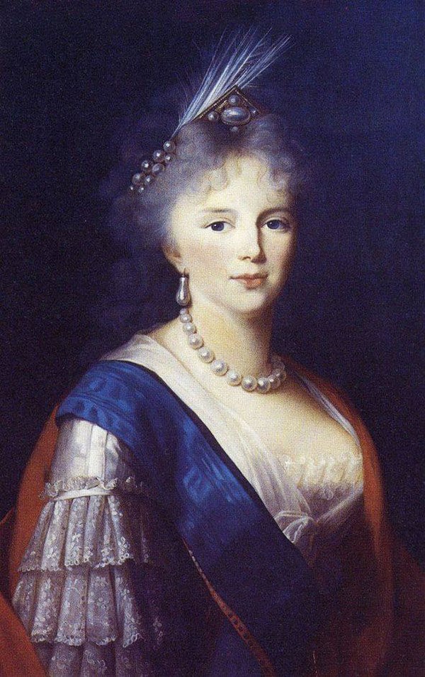 Portrait by Vigee-Le Brun, 1790s