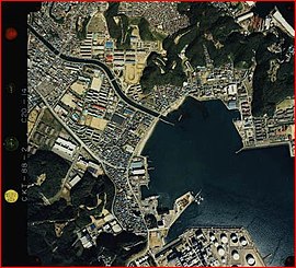 国土情報ウェブマッピングシステム 横須賀久里浜地区の航空写真 1988年撮影