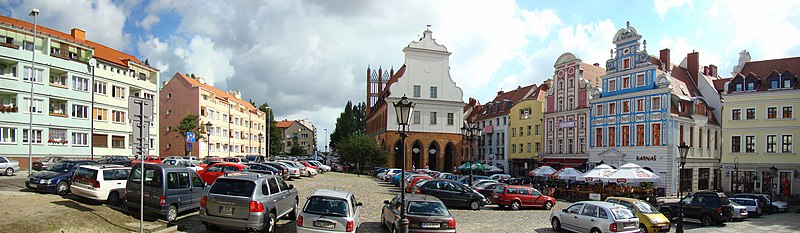 Szczecin: Prahistorio kaj historio, Historiaj konstruaĵoj, Urba verdaĵo