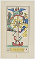 Tarot d'Oswald Wirth, 1889.