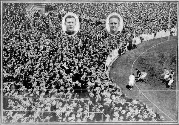 In 1924, Footscray, the premiers of the VFA, defeated Essendon, the VFL premiers, in the Championship of Victoria. The result played a large part in F