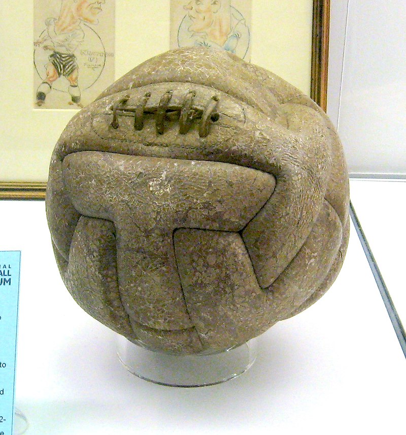 Photo of Uruguay's first ever World Cup football