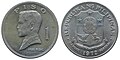 * Nomination Coin of 1 Piso, Republic of the Philippines, 1972, both sides. --Siren-Com 18:45, 18 November 2023 (UTC) * Promotion  Support Good quality. (I understand that you took the picture, and the 'public domain' template refers to the artwork on the coin, not the picture.) --Plozessor 08:08, 19 November 2023 (UTC)