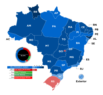 Wybory prezydenckie 1994 w Brazylii, 1. runda svg