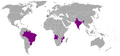 Países participantes dos Jogos da Lusofonia.