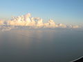 Hong Kong–Zhuhai–Macau Bridge construction site from air