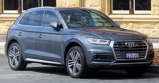 <span class="mw-page-title-main">Audi Q5</span> Mid-size crossover SUV introduced by Audi in 2008