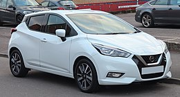 2017 Nissan Micra N-Connecta IG-T 900cc Front (1).jpg